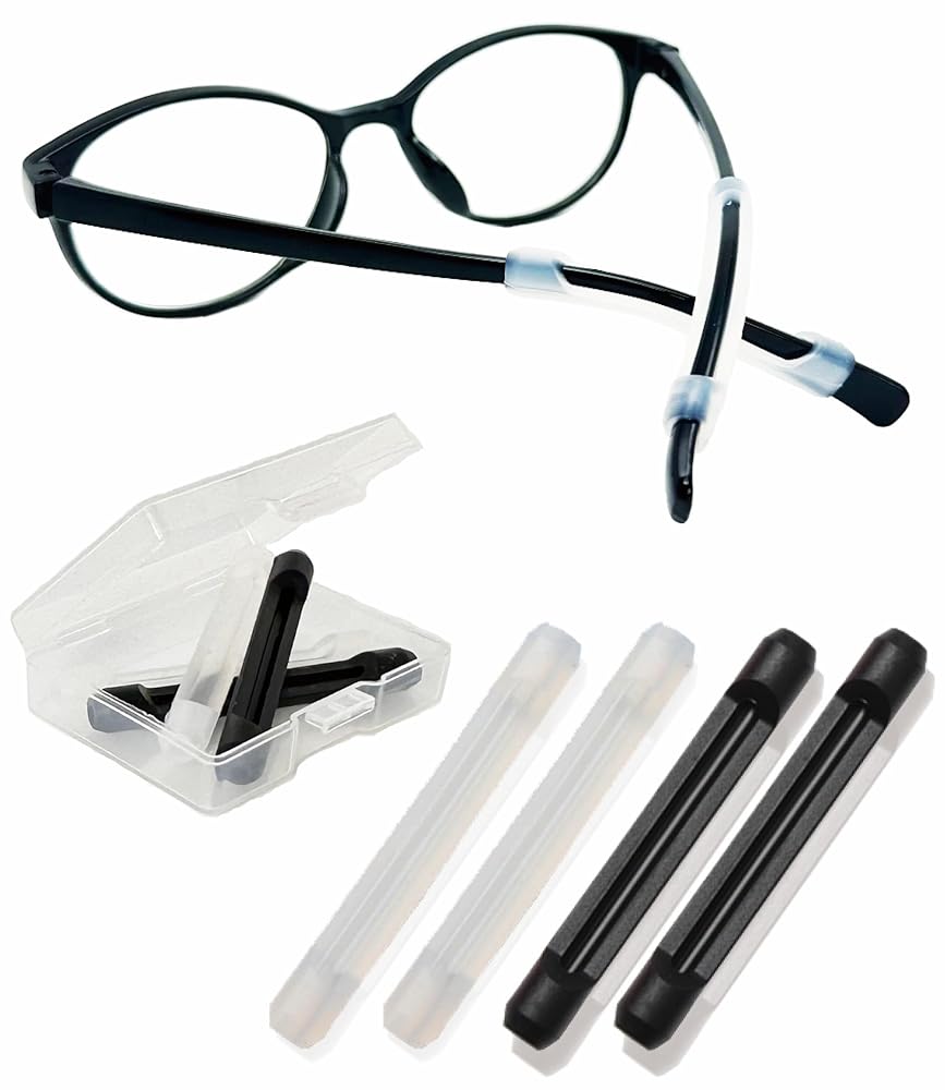 Amazon | [SAKURA-LAB] 痛く無い メガネ ズレ落ち防止 メガネ